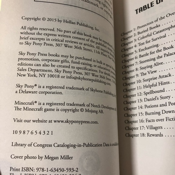 Unofficial Minecraft Adventure Novel - Book #1 The Secret Treasure - Picture 4 of 8